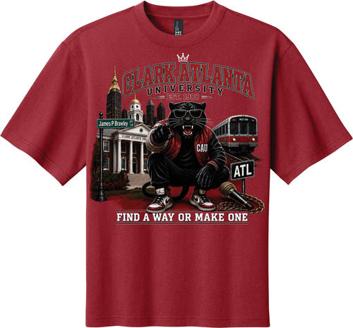 Find A Way Or Make One Panther tee — Cherrywood